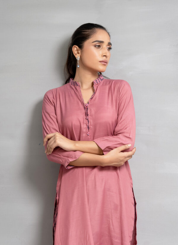 Raw Silk Pret 2 Piece SRP-0B4 - Image 4