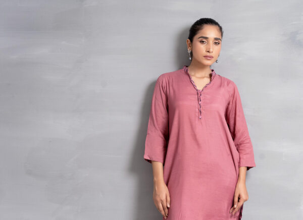 Raw Silk Pret 2 Piece SRP-0B4 - Image 3